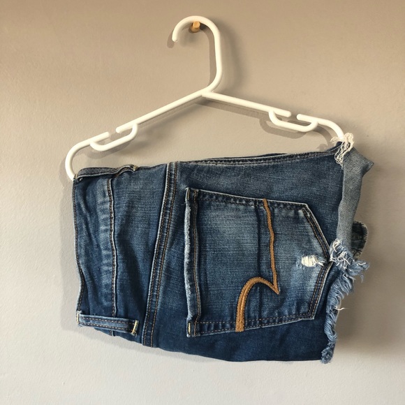 Super stretch Jean shorts - Picture 2 of 2